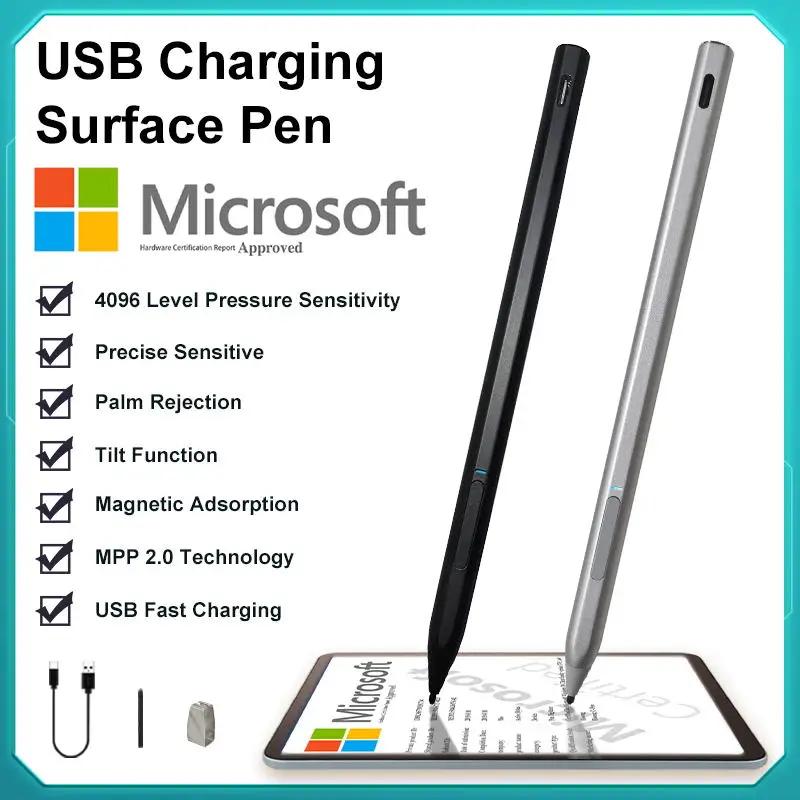Surface USB-C  ŸϷ  4096 Microsoft Surface Pro 8 7 6 5 4 3 X/ Surface 3/Go 3 2/Ʈ 4 3 2/Book 3 2 1
